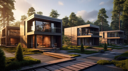 Great, modern complex in an ecological environment. 