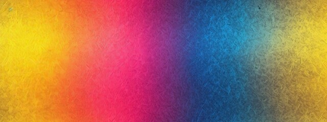 Seamless Yellow blue red abstract grainy color flow wave dark noise texture cover poster wallpaper design. Gradient, ombre. Colorful, mix, iridescent, bright, grain, noise,grungy. Design. Template.