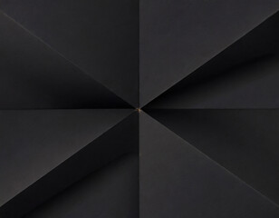 folded black paper background copy space