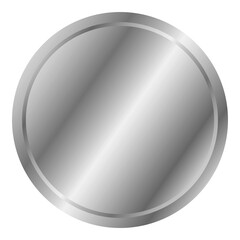 silver circle png transparent