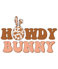 Western Easter Sublimation Illustration