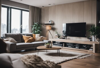 modern creative living room interior design 