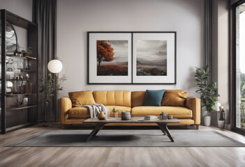 modern creative living room interior design 