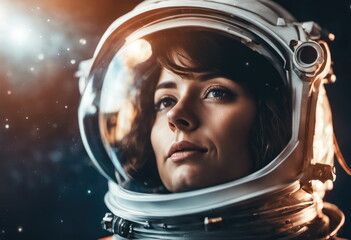 astronaut woman