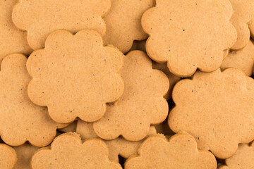 Gingerbread star cookies
