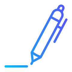 pen gradient icon