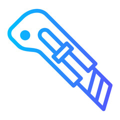 cut gradient icon
