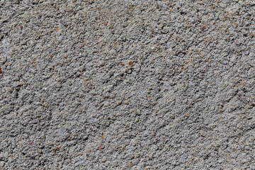 Crushed granite stones wall - close up