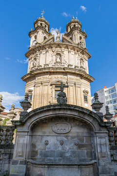 Church of the Pilgrim Virgin in the city of Pontevedra, in Galicia, Spain.