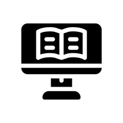 ebook glyph icon