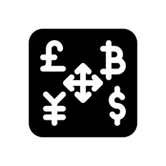 exchange glyph icon