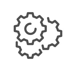 Social policy related icon outline and linear vector.