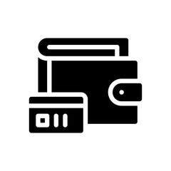 wallet glyph icon