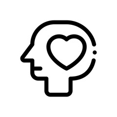 mind line icon