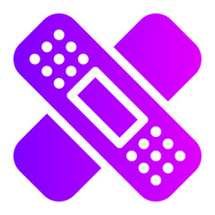 plaster gradient icon