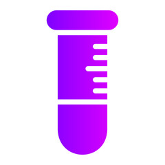 test tube gradient icon