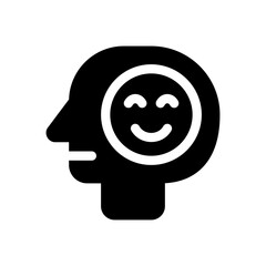mind glyph icon