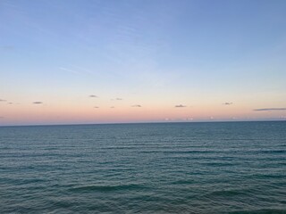 Obraz premium sunset over the sea