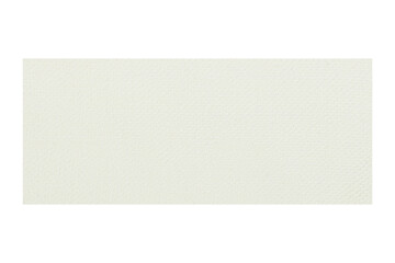 White patch on a blank background.