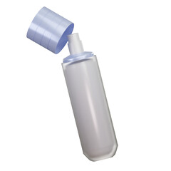 Lotion Bottle 3D Illustration