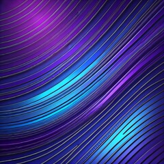 abstract background with blue and purple lines. generative ai