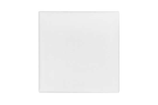 Miniature canvas painting on empty background