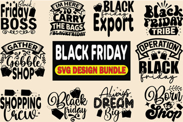 Black Friday Svg Design Bundle 