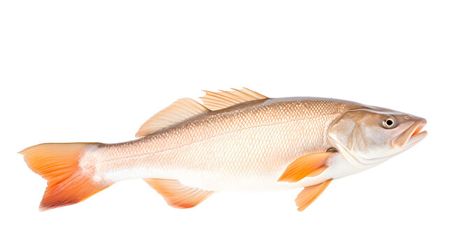 A transparent photo of a haddock.