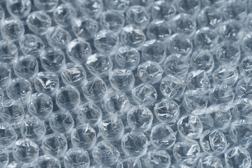 Plastic air bubble wrap