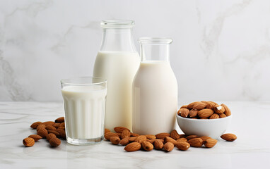 Dairy-Free Cooking: Almond Milk, Soy Milk, Oat Milk for Vegan Delights on World Vegan Day.