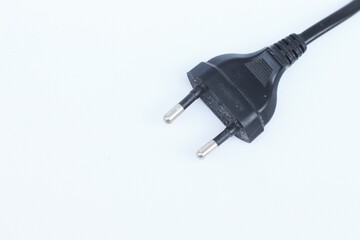 Old Plug Isolated On White Background