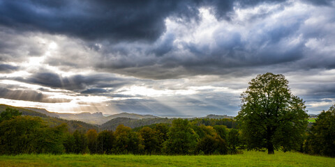 Abendstimmung in der Sächsischen Schweiz 7