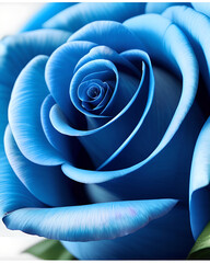 Blue Rose Close up