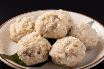 鯵ごぼうつみれ