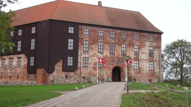 Kolding, Denmark The grounds of the Koldinghus Castle and Museum