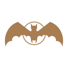 icon vector bat template design trendy