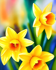 Obraz premium Daffodils