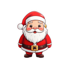Christmas Sticker Cartoon Character