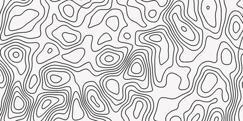 Vintage contour mapping of maps.Ocean topographic line map with curvy wave isolines vector	Topographic Map in Contour Line Light topographic topo contour map and Ocean topographic line map with curvy 