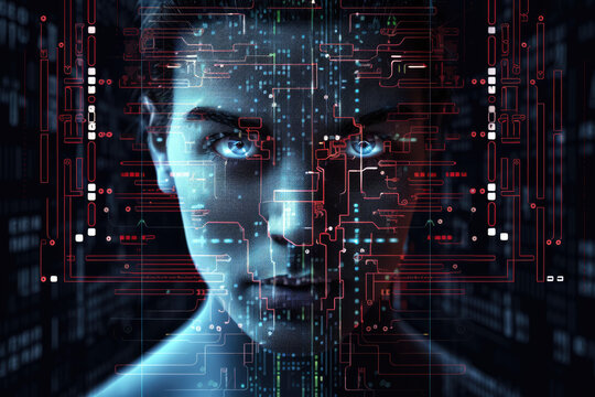 AI could worsen cyber-threats - Generative AI illustration