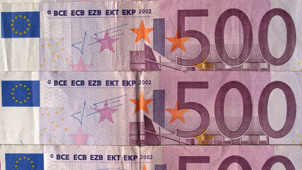 euro notes background