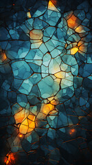 Abstract Glass Crack Pattern, Perfect for Contemporary Design and Artistic Visual Projects.