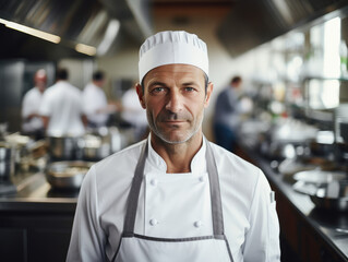 Chef Making Eye Contact: Restaurant Concept