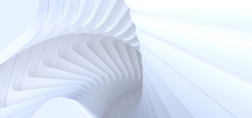 Abstract 3d shape background.