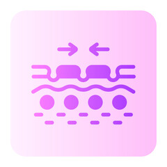 Fototapeta premium pores gradient icon