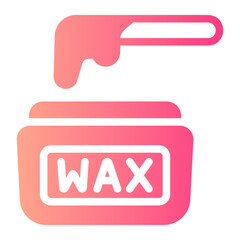 waxing gradient icon