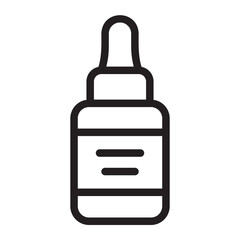 Obraz premium serum line icon