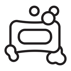 soap line icon