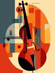 Colorful detailed compositions of musical objects and symbols. International Music Day Poster. - obrazy, fototapety, plakaty