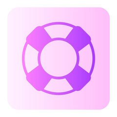 lifebuoy gradient icon